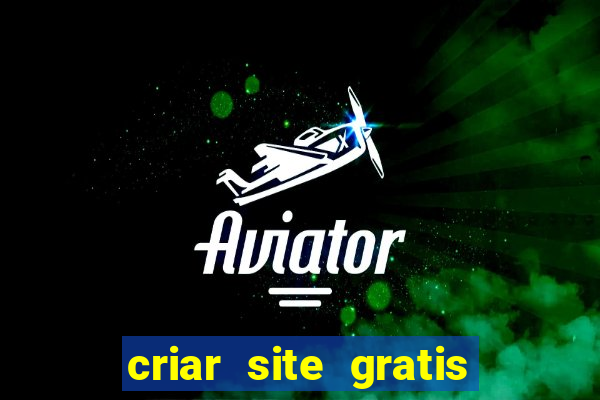 criar site gratis de jogos